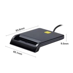 UTHAI USB Smart Card Reader IC/ID EMV Bank Card Reader High Quality Compatible with Windows 7/8/10 Linux OS USB-CCID ISO 7816 