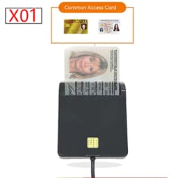 UTHAI USB Smart Card Reader IC/ID EMV Bank Card Reader High Quality Compatible with Windows 7/8/10 Linux OS USB-CCID ISO 7816 