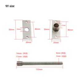 1pcs Door Loop Access Control Intelligent Lock Dedicated Wire Protector Wire Conduit Wire Conduit Wire Conduit