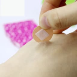 Cute 120pcs/set Cartoon Round Band Aid for Children Kids Skin Vaccine Injection Hole Patch Wound Plaster Kawaii Adhesive Bandage