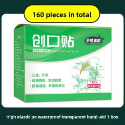 Cute 120pcs/set Cartoon Round Band Aid for Children Kids Skin Vaccine Injection Hole Patch Wound Plaster Kawaii Adhesive Bandage