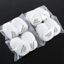 3N11 Cotton Filter 8.8cm Apply To 308/8200 Dust Mask 3200 Gas Mask Used For House Decoration Polishing Painting Mining Carpentry