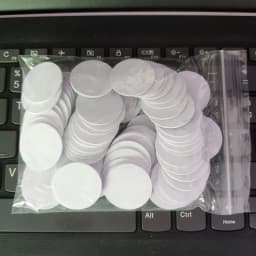 20/50/100pcs NFC Ntag215 Coin Tag Key Tag 13.56MHz Ntag 215 Universal Label RFID Ultralight Tags Labels For TagMo Forum Type2