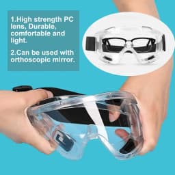 Safety Goggle Anti Fog Anti Splash Dust Proof Work Lab Eyewear Eye Protection Industrial Research Safety Glasses Clear Lens