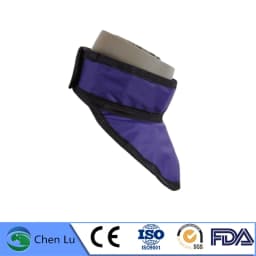 Genuine Adult X-Ray Protective Thyroid Collar Hospital Nuclear Power Plant Nuclear Radiation Protection 0.35/0.5mmPb Lead Collar