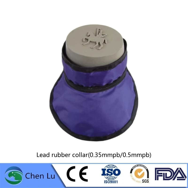 Genuine Adult X-Ray Protective Thyroid Collar Hospital Nuclear Power Plant Nuclear Radiation Protection 0.35/0.5mmPb Lead Collar