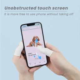 70-600pcs Disposable Fingertips Protector Gloves Natural Rubber Non-slip Anti-static Finger Cot For Beauty Clean Massage Tool
