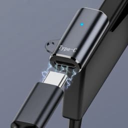 USB C/For iOS To Magnetic Adapter Charger Adapter Charging Cable Adapter for AfterShokz OpenRun Air/Pro/Aeropex AS800 S803