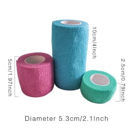 8 Colors Colorful Athletic Wrap Tape Self Adhesive Elastic Bandage Elastoplast Sports Protector Knee Finger Ankle Palm Shoulder