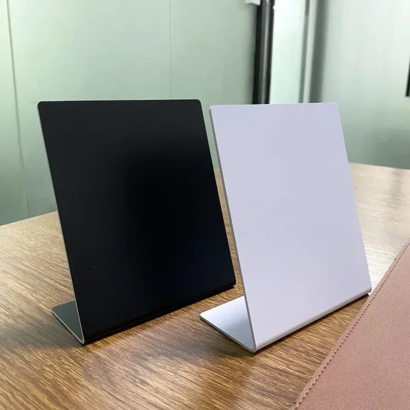 NFC White Black Blank Pattern 13.56MHz NFC215 chip 504Bytes Patternless Social media RFID NFC Google Review stand display