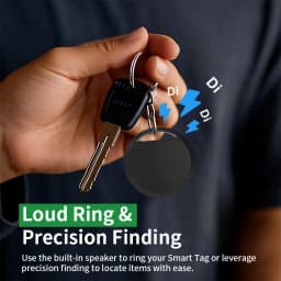 Smart Location Tracker for Android Phones Work With Google's Find Hub App Key Finder Smart Tag for Xiaomi Samsung Pixel OnePlus