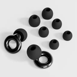 HUAK Reusable High-Fidelity Ear Plugs - 8 Ear Tips in XS/S/M/L - Concerts & Festivals, Live Events, Musicians, DJs