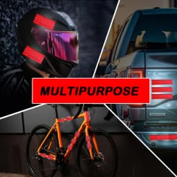 1/5mx5cm Dot-C2 Red Reflective Sticker High Reflection Warning Tape Waterproof Strong Adhesive Sticker For Bicycle/Car/Truck