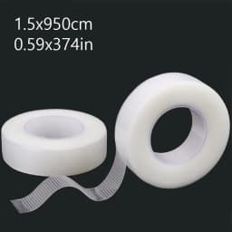 Transparent Tape Easy to Tear Micropore PE Breathable Tape Professional Lashes  Extension Tape Surgical Wound Dressing Tape