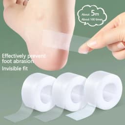 Transparent Tape Easy to Tear Micropore PE Breathable Tape Professional Lashes  Extension Tape Surgical Wound Dressing Tape