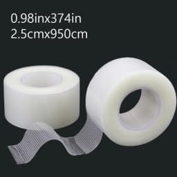 Transparent Tape Easy to Tear Micropore PE Breathable Tape Professional Lashes  Extension Tape Surgical Wound Dressing Tape