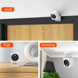 5MP Tuya Mini Wireless IP Security Camera Outdoor Waterproof CCTV Video Surveillance Camera Color Night Vision Baby Monitor Cam