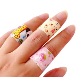 10-720pcs Cartoon Animal Pattern Band Aid Hemostasis Adhesive Bandages First Aid Emergency Kit Wound Plaster Patches for Kids