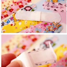 10-720pcs Cartoon Animal Pattern Band Aid Hemostasis Adhesive Bandages First Aid Emergency Kit Wound Plaster Patches for Kids