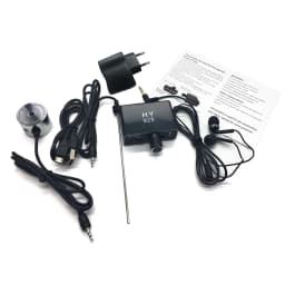 Water Pipe Leak Detector Sensor Water Pipe Tube Leakage Monitor Tester Kit with Dual Probes Earphone High Sensitivity Locator