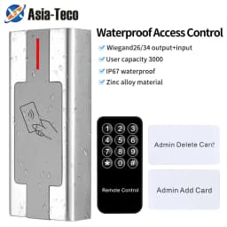M1 EM Card Reader RFID Standalone Keyboard for Door Enter Electronic Lock System Metal Waterproof Access Control Keypad