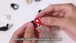New Noise Cancelling Silicone Earbuds for Swimming Sleep Noise Cancelling - Sound Isolation and Noise Reduction Reduces Distract