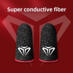 Gaming Finger Covers for Touchscreen | Breathable & Sweatproof Anti-Slip Design | Mobile Game Accessories