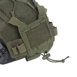 Tactical Helmet Cover for Maritime Helmet with NVG Battery Pouch Hunting Suitable for Tactical Protective and Outdoor Activities