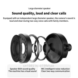 Xiaomi C300 Smart Camera Dual Lens PTZ 360° AI Detection 3 Million Pixels Full Color Night Vision WiFi 6 Home Security Mi Home