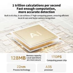 Xiaomi C300 Smart Camera Dual Lens PTZ 360° AI Detection 3 Million Pixels Full Color Night Vision WiFi 6 Home Security Mi Home