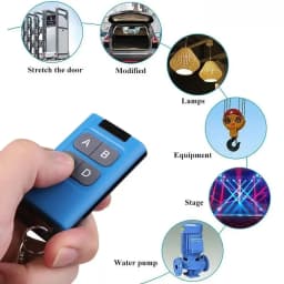Garage door opener replication universal 433mhz replication garage flap door four button wireless remote control