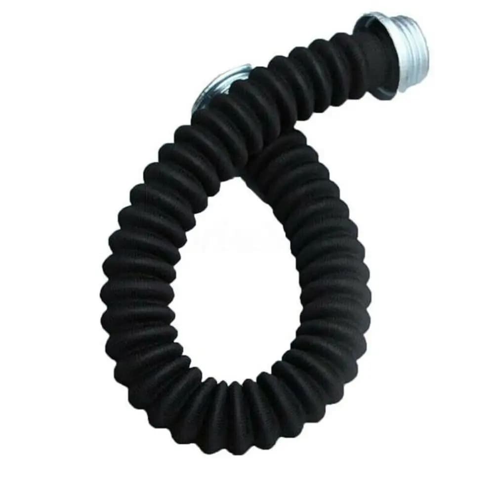 40mm Rubber Thread Hose Connector 0.5m/1m Length Gas Mask Tube Respirator Respirator Connection Tube Gas Mask Accessories