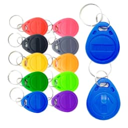 10pcs EM4305 T5577 125KHz RFID Rewritable Tag Key Fob Copy Cards Writable Keyfobs Write Tags For Copy Card