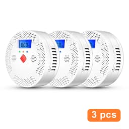 Tuya WiFi Smart Carbon Monoxide Detector Alarm 85dB Sound Warning LCD Digital Display Home Indoor Real-Time CO Monitor