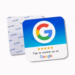 Big Size Square Instagram NFC plate Sign NFC Social Media Plate for Barber Shop  Eyelash Nail Shop Decoration