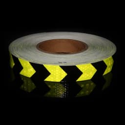 Arrow 25mm*5m Reflective Bicycle Stickers Self-Adhesive Reflectors Waterproof Warning Tape Strips For Car Bike Helmet Motorcycle