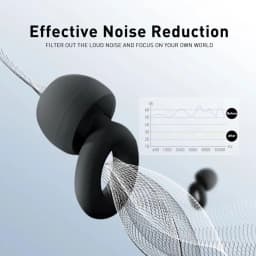 Reusable Silicone Earplugs - Noise Cancelling, High-Fidelity Hearing Protection for Sleeping, Swimming, Travel, and Concerts