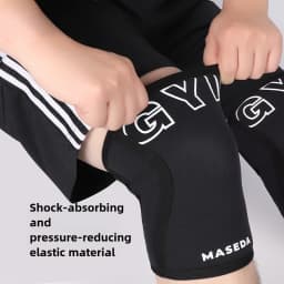 SCR Sports Knee Pads Colorful Neoprene Squat Weightlifting Basketball Strongman 7mm Outdoor Fitness Protection Gear