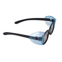 1 Pair Universal Safety Eye Glasses Side Shields Clear Eye Flexible Glasses Safe Protection Side Cover Eyeglasses Goggles