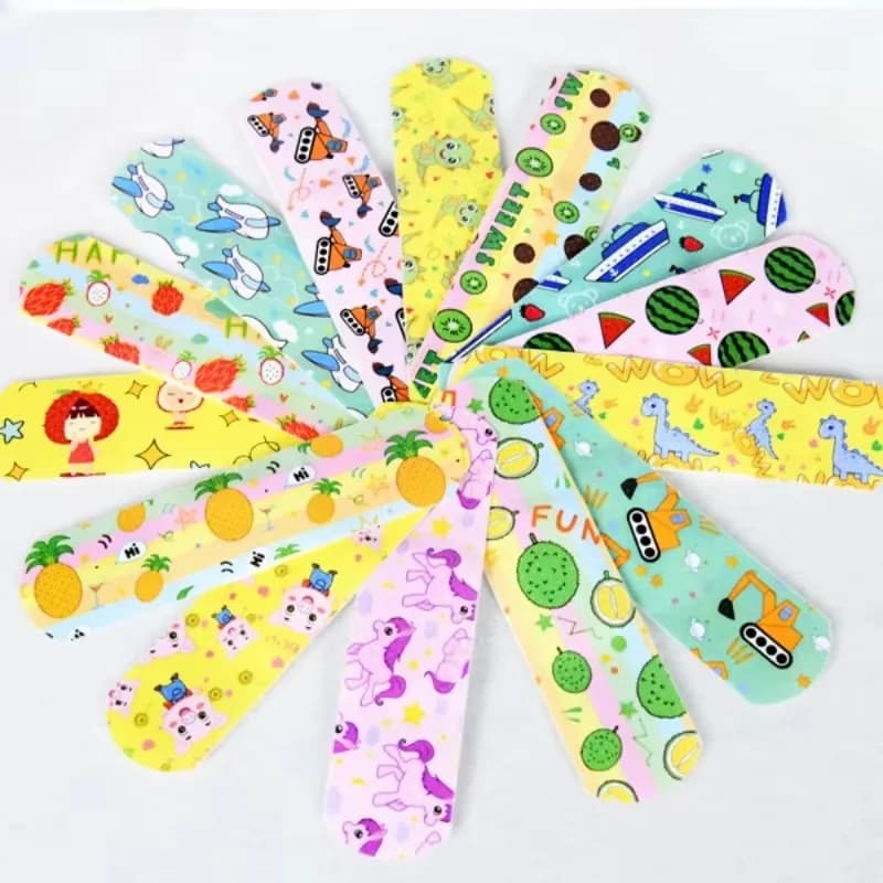 20/40/60/80pcs Cartoon Band Aid Waterproof Curitas Wound Plaster for Children Skin Dressing Tape First Aid Adhesive Bandages