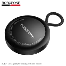 BOROFONE BC104 AirTag Bluetooth Tracker Find My iPhone Compatible for Keys Pets Luggage Elderly Kids Mini GPS Locator Anti-Lost