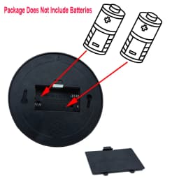 Black Fake Dome Camera Red Flashing LED Light Dummy CCTV  Home Office Surveillance Security System