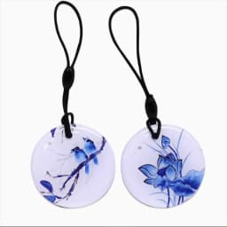 5Pcs/Lot CUID Key Tag Android App MCT Modify UID Changeable NFC 1K S50 13.56Mhz Epoxy Card Block 0 Writable ISO14443A Keyfob