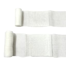 6Pcs Medical Sterile Gauze Bandage Roll PBT Elastic Hemostatic Trauma Wound Care First Aid Travel Absorbent Pads Disposable Kit