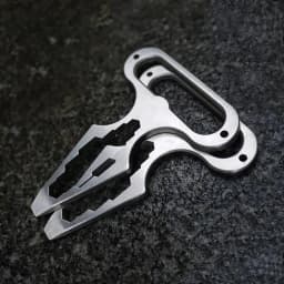 Self Defense Weapons Outdoor EDC Survival Tool Defence Personal Keychian Stinger Bottle Combination Opener Wrench for Men Women
