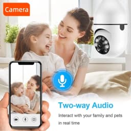 Smart 5G Wifi E27 Bulb 2MP Surveillance Camera IPTV Night Vision Automatic Human Tracking Smart Home Security Protection CCTV