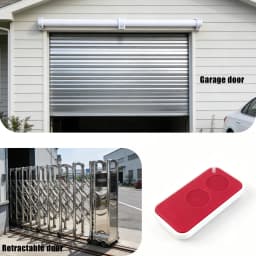 2 Button Mini 433.92MHz Keyring Garage Door Remote Transmitter for INTI Series Electric Gate