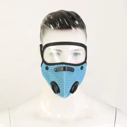Sports Warm Mask Filter Outdoor Riding Dust Mask Protective Lens Removable Washable Labor Insurance