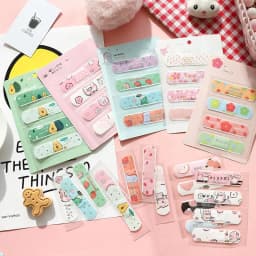 40pcs/80pcs/120pcs Cartoon Series CHILDREN'S Emergency Bandages Waterproof Bandages Medical Wound Hemostatic Patches