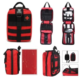 HOT!Rapid Deployment First Aid Kit   MOLLE Bag EDC Tactical Medical Bag Outdoor Hunting Survival Kit